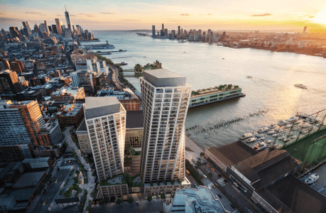 One High Line's Public Plaza and Retail Space Nears Completion